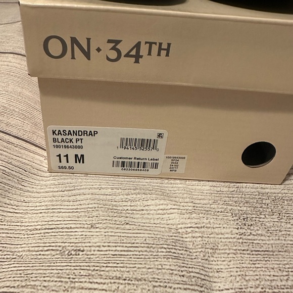 ON-34th Black Patent Leather Loafers - Picture 6 of 6